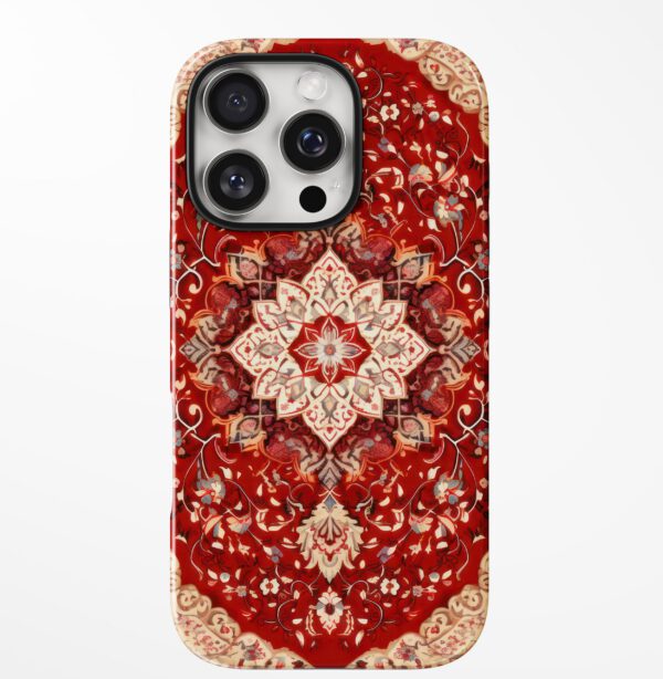 Crimson Medallion Luxe