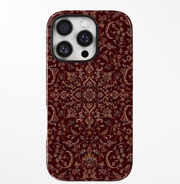Crimson Velvet Medallion