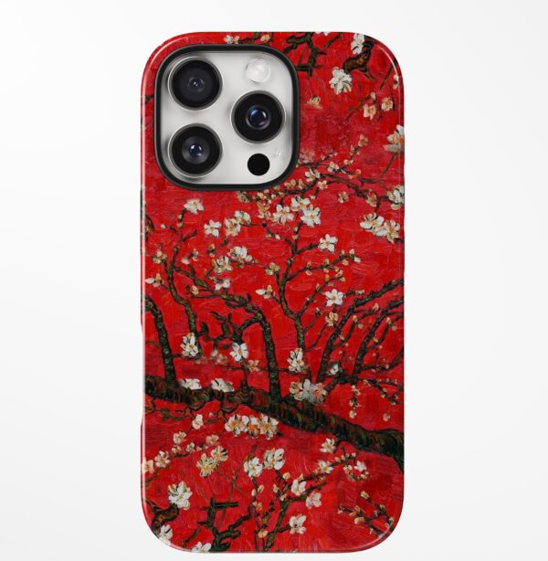 Crimson Blossom Canvas