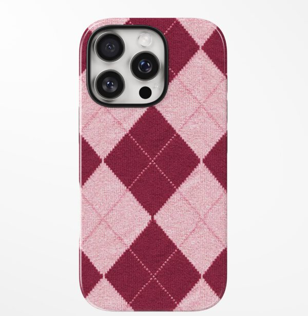 Blush Argyle Grace