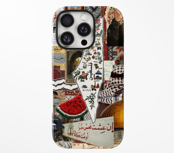 Land of Memory – Hand-Drawn Map Collage Case